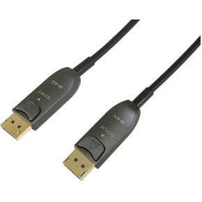 Equip 119445 DisplayPort kabel 50 m Zwart