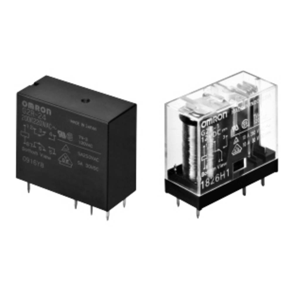 Omron G2R-1-DC12 Powerrelais 12 V/DC 10 A 1x wisselcontact 1 stuk(s) Bag