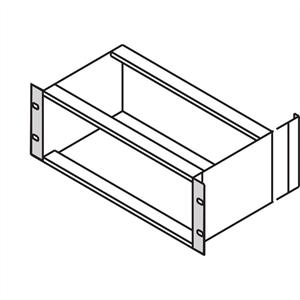 Schroff 24564197 19 modulesteunen 4 stuk(s)