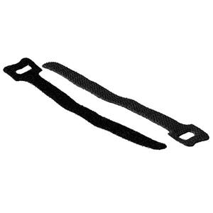 ACT CT4003 Klittenband Tie Wraps | Kabelbinders 12/125 mm | 20 stuks | Zwart