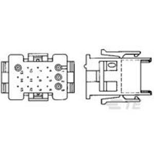 TE Connectivity 1-640511-0 1 stuk(s) Package