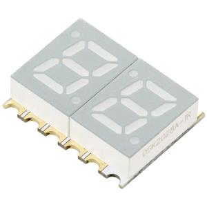 trucomponents TRU COMPONENTS SMD-LED Rot 6 mcd Zweiziffern-Display