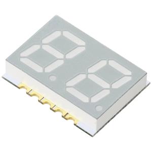 trucomponents TRU COMPONENTS SMD-LED Rot 9 mcd Zweiziffern-Display