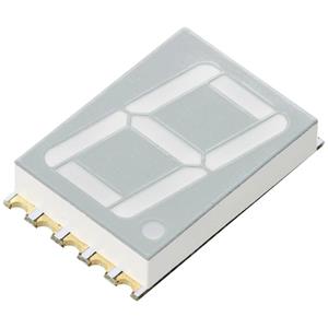 trucomponents TRU COMPONENTS SMD-LED Rot 13 mcd Einzelziffer-Display