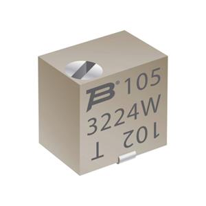 Bourns 3224W-1-102E Cermet-trimmer Lineair 0.25 W 1 kΩ 4320 ° 1 stuk(s)