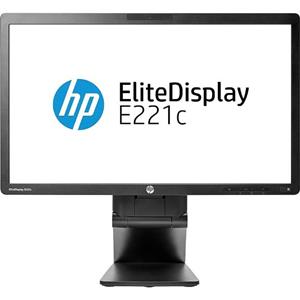HP E221c - 22 inch - 1920x1080 - DP - DVI - VGA - Zwart - B-Grade