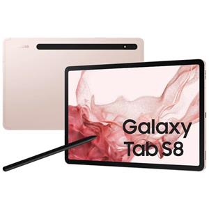Samsung Galaxy Tab S8 Plus 256GB - Roze (Rose Pink) - WiFi + 5G
