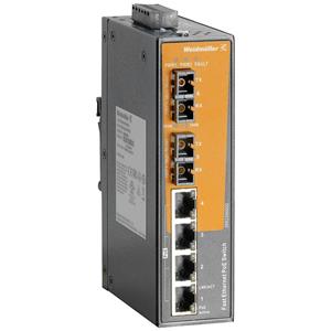 Weidmüller IE-SW-EL06-4POE-2SC Industrial Ethernet Switch 100 MBit/s PoE-functie