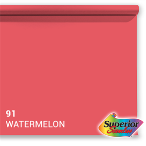 Superior Achtergrondpapier 91 Watermelon 1,35 x 11m