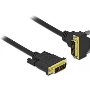 DeLock 85895 DVI kabel 3 m DVI-D Zwart
