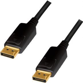 Logilink CD0101 DisplayPort kabel 2 m Zwart