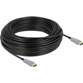 DeLock 85049 HDMI kabel 30 m HDMI Type A (Standaard) Zwart
