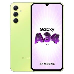 Samsung Galaxy A34 128GB - Geel - Simlockvrij - Dual-SIM