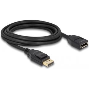 DeLock 80003 DisplayPort kabel 3 m Zwart