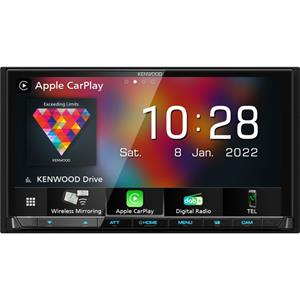 Kenwood DMX 8021DABS- 2DIN 7,0 Inch Multimedia radio Wireles Carplay/Android Auto