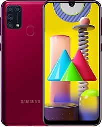 Samsung Galaxy M31 Dual SIM 64GB rood - refurbished