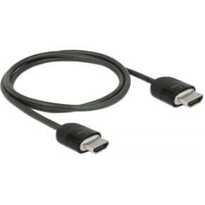 DeLock 84963 HDMI kabel 1 m HDMI Type A (Standaard) Zwart