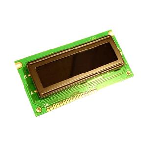 displayelektronik Display Elektronik LCD-Display Rot, Amber Amber (B x H x T) 84 x 44 x 8.5mm DEM16217FGH-LA-N