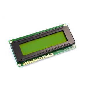 displayelektronik Display Elektronik LCD-Display Schwarz Gelb-Grün (B x H x T) 80 x 36 x 10.5mm DEM16220SYH-PY