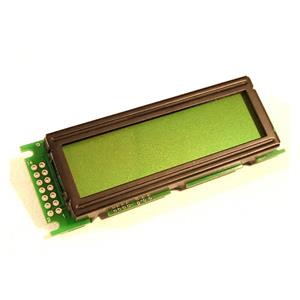 Display Elektronik LC-display Zwart Geel-groen (b x h x d) 85 x 30 x 13.6 mm