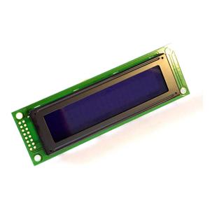 displayelektronik Display Elektronik LCD-Display Schwarz, Weiß Blau (B x H x T) 116 x 37 x 12mm DEM20231SBH-PW-N