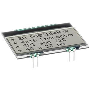 displayelektronik Display Elektronik LCD-Display Schwarz (B x H x T) 40 x 30.48 x 2.6mm