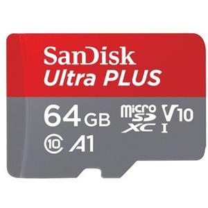 SanDisk MicroSDXC Elite Ultra 64GB 100MB/s + Rescue Pro (2Y) Micro SD-kaart