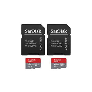 SanDiskUltra microSDXC64GB 2St Speicherkarten