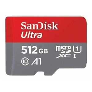 SanDisk MicroSDXC Ultra 512GB + SD-Adapter voor Chromebooks Micro SD-kaart