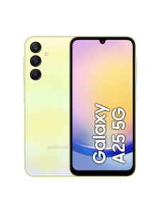 Samsung Galaxy A25 5G Smartphone 128GB 16.5cm (6.5 Zoll) Gelb Android™ 14 Hybrid-Slot