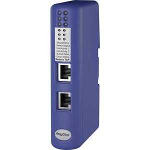 Anybus AB7319 CAN/Modbus-TCP CAN omzetter CAN Bus, USB, Sub-D9 galvanisch gescheiden, Ethernet 24 V/DC 1 stuk(s)