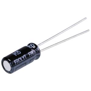 Frolyt E-RF3003 Elektrolyt-Kondensator radial bedrahtet 2.5mm 100 µF 25V 20% (Ø x L) 6.8mm x 12.5mm