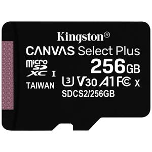 Kingston Canvas Select Plus microSDXC-kaart 256 GB Class 10 UHS-I