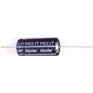 Frolyt K-AGU337 Bipolarer Kondensator axial bedrahtet 0.47 µF 100V 20% (Ø x L) 8.5mm x 16mm