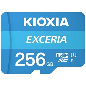 Kioxia EXCERIA microSDXC-kaart 256 GB UHS-I Schokbestendig, Waterdicht