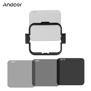 Andoer Lens Filter Protector Kit Set voor GoPro Hero4 Montage Frame Houder