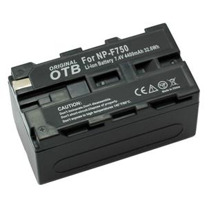 OTB Camera accu compatibel met Sony NP-730, NP-F730 en NP-F750 - 4400 mAh | 