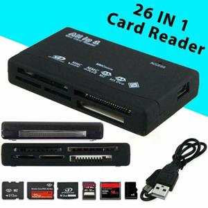 Lamp Club Alles-in-één geheugenkaartlezer USB Externe SD Mini Micro M2 MMC XD Snel