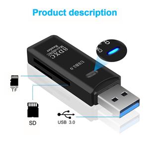 Oudun Card Reader USB 3.0 SD Micro SD TF OTG Card Reader Smart Memory Card Laptop Multi Smart convert Adapter