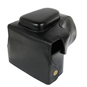 Huismerk PU leren Camera Tas voor Canon 100D (zwart)