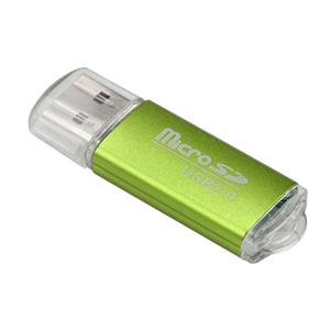 Closed moon Nieuwe draagbare USB 2.0 adapter Micro SD SDHC geheugenkaartlezer GN