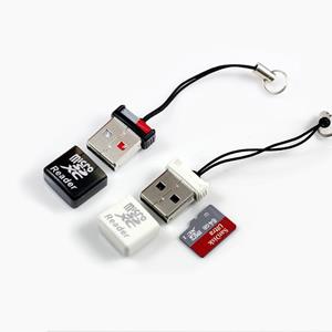 Sombrero Super Mini USB 2.0 Micro SD-kaart Flash TF geheugenkaartlezer adapter voor computer laptop auto