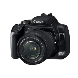 Canon Spiegelreflexcamera EOS 400D - Zwart +  EF-S 18-55mm f/3.5-5.6 II f/3.5-5.6