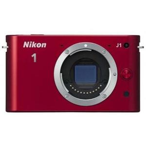 Nikon Hybride camera  1 J1 alleen behuizing - Rood
