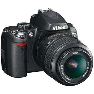 Nikon Spiegelreflexcamera D60 - Zwart +  AF-S DX Nikkor 18-55 mm f/3.5-5.6G VR f/3.5-5.6G