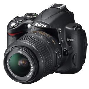 Nikon Reflex  D5000 - Zwart + Lens  AF-S DX Nikkor 18-55mm f/3.5-5.6G VR