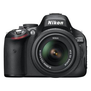 Nikon Reflex  D5100 - Zwart + Lens  18-55mm f/3.5-5.6G VR