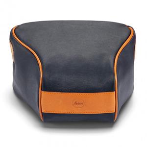 LEICA 19574 Q2 Ettas Pouch Coated Canvas Midnight-Blue