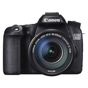 Canon Reflex  EOS 70D - Zwart + Lens 18-135mm f/3.5-5.6ISSTM