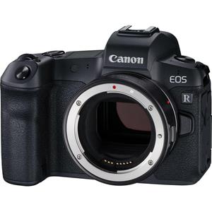 Canon Hybride camera  EOS R Alleen Body - Zwart